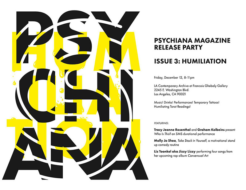 psychiana magazine release flyer img